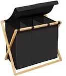 W&auml;schesammler Trio Mod. Ecori, Bambus, recyceltes Polyester