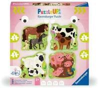 Kinderpuzzle 4, 6, 8, 10 Teile - Puzzle UP! Bauernhoftiere