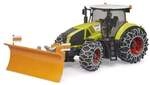 bruder Traktor Claas Axion 950 mit Schneeketten und R&auml;umschild 46cm