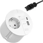 Bachmann 938.303 Tischsteckdose Wei&szlig;