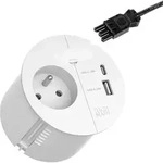 Bachmann 938.304 Tischsteckdose Wei&szlig;
