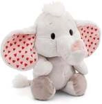 Kuscheltier Love Elefant hellgrau 23cm schlenkernd