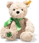 Steiff 114144 - Soft Cuddly Friends, Teddyb&auml;r Jimmi Good Luck, 30 cm, Pl&uuml;sch