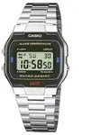 Casio Chronograph Armbanduhr A163WA-1QES (L x B x H) 36.8 x 33 x 9.1 mm Silber