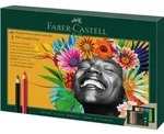 Faber-Castell K&uuml;nstlerfarbstifte Polychromos & Pitt Graphite Matt, 50er Set