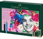 Faber-Castell K&uuml;nstlerfarbstifte Polychromos & Pitt Graphite Matt, 40er Set