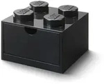 LEGO&reg; Schubladenelement 4 Noppen Schwarz