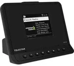Telestar TOP 400 Schwarz Internetradio HiFi-Tuner Schwarz