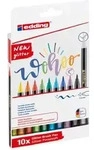 edding 1340 glitzer Pinselstift 10er Set