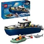 LEGO City Verfolgungsjagd im Polizeiboot, Spielset mit Schnellboot 60456
