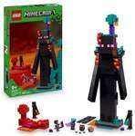 LEGO Minecraft 21279 Der Enderman-Turm, Geschenk f&uuml;r Gamer ab 9 Jahren