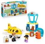LEGO DUPLO 10443 Town Erster Besuch im Flughafen, Montessori Spielzeug
