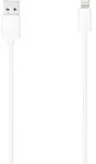 Hama USB-Ladekabel USB 2.0 USB-A Stecker, Apple Lightning Stecker 1.50m Wei&szlig;
