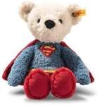 Steiff 114229 - Teddyb&auml;r Superman, 29 cm, Pl&uuml;sch