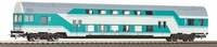 Piko H0 53109 H0 Doppelstocksteuerwagen DBmq 776 mintgr&uuml;n der DR DBmq 776