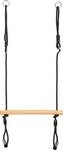 small foot 12409 - Trapezschaukel mit Turnringen Black Line