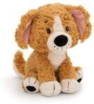 NICI Kuscheltier Hund sitzend braun 20cm