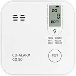 PENTATECH CO50 Kohlenmonoxid-Melder inkl. 10 Jahres-Batterie, mit internem Sensor