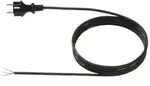 Bachmann 323.186 Strom Anschlusskabel Schwarz 5.00m