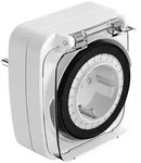 Ansmann 1260-0013 Zeitschaltuhr analog Tagesprogramm 3680W IP44