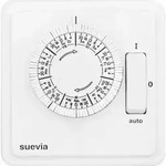 Suevia SU280439 Unterputz-Zeitschaltuhr analog Wochenprogramm 1200 W IP20