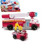 PAW Patrol Fire Rescue - Marshalls Deluxe Feuerwehr-Truck, 50 cm lang, mit Marshall