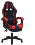 HTI-Living Gaming Stuhl Krit Eco Schwarz-Rot Gaming Stuhl Krit Eco Schwarz-Rot
