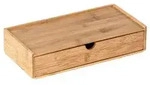 Bambus Box Mod. Terra mit Schublade, versteckte Aufbewahrungsm&ouml;glichkeit