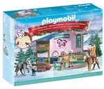 PLAYMOBIL 71952 Adventskalender: Weihnachtsbacken im Reitercaf&eacute;