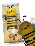 Legami 2-in-1 Federm&auml;ppchen aus Silikon- Kawaii - Biene
