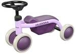 HUDORA 10916 - Laufrad Steppy 6 lavender, Lauflernrad f&uuml;r Kinder von 73-80 cm,