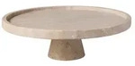 Villeroy & Boch Manufacture Travertine Servierschale mt Fu&szlig;