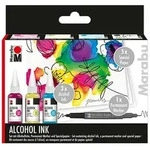 Marabu Alkoholtinte Set Flowers 3x20ml