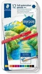 STAEDTLER wasservermalbarer Vollfarbstift, 12er Set