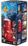 Bubble Feuerwerk mit 80ml Seifenblasenfl&uuml;ssigkeit und Stickerset