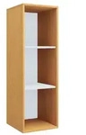 Holz B&uuml;ro Regal B&uuml;cher Ordner Aktenregal Lona l 3f