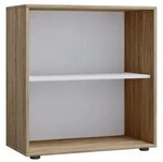 Holz B&uuml;ro Regal B&uuml;cher Ordner Aktenregal Lona 2f