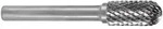 RUKO 116048 Fr&auml;sstift Hartmetall Walze 3mm L&auml;nge 38mm Schaftdurchmesser 3mm