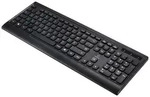 Renkforce RF-5799534 Kabellos Tastatur Deutsch, QWERTZ Schwarz