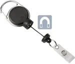 DURABLE Ausweishalter Jojo Extra Strong, schwarz