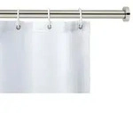 Teleskop-Duschstange Mod. Luz 110 - 185 cm, Chrom, ausziehbar, aus rostfreiem