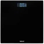 Personenwaage LCD Schwarz, digitale K&ouml;rperwaage bis 150 kg