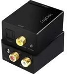 LogiLink CA0100 Toslink / Cinch Audio Adapter [1x Toslink-Buchse (ODT), Cinch-Buchse