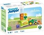 PLAYMOBIL 71773 JUNIOR: Traktor mit lustiger Pflanzmaschine
