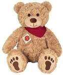 Teddy Hermann 913283 - Teddy Chilly mit Halstuch, 40 cm, Pl&uuml;sch