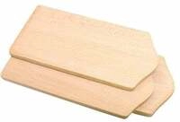 PEBARO FRUE1 - 3 Fr&uuml;hst&uuml;cksbrettchen, Holz, rechteckig, 3 St&uuml;ck, Gr&ouml;&szlig;e...