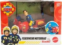 Sam Feuerwehr Motorrad mit Figur