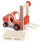 Gabelstapler mit Palette