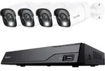 Reolink NVS8-12MB4 LAN IP-&Uuml;berwachungskamera-Set 8-Kanal mit 4 Kameras 4512 x 2512