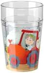 Glitzerbecher, Bauernhof Motiv 2